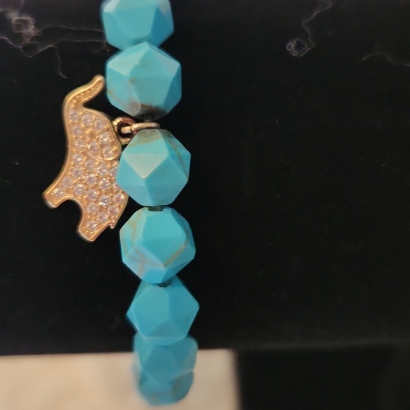 Bundle Of 3 Diverse Beaded Stretch Bracelets Women Jewelry - Picture 3 of 6